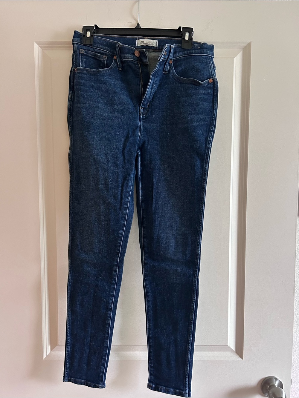 Madewell Women's Dark Blue Skinny Jeans